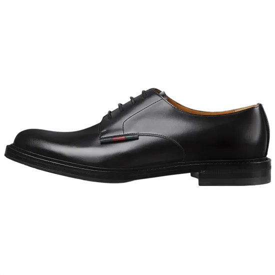 GUCCI Dress Shoes Men Low-Top Black