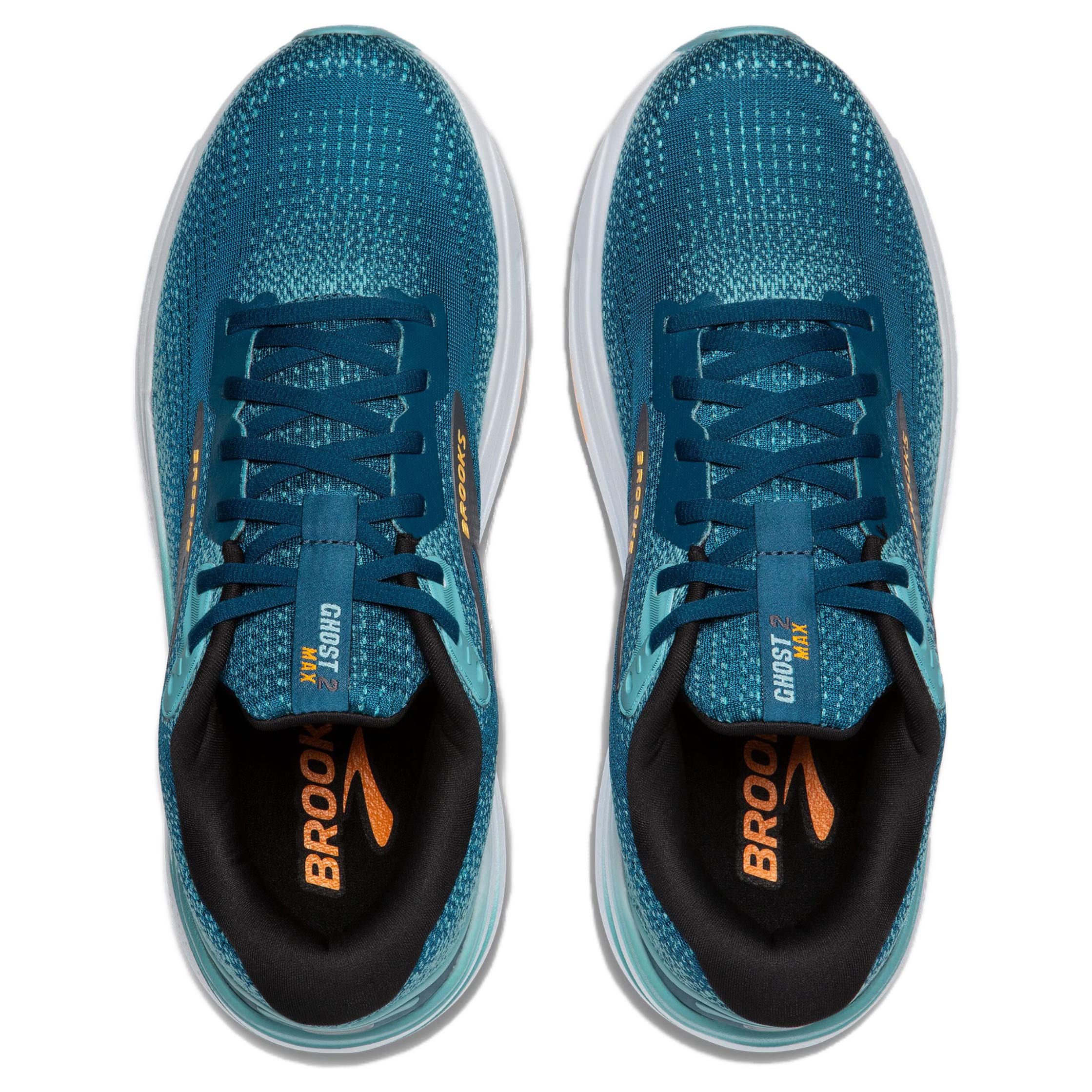 Brooks Ghost Ma Slip Resistant Abrasion Resistant Low top Running Shoes Men’s Aqua Green