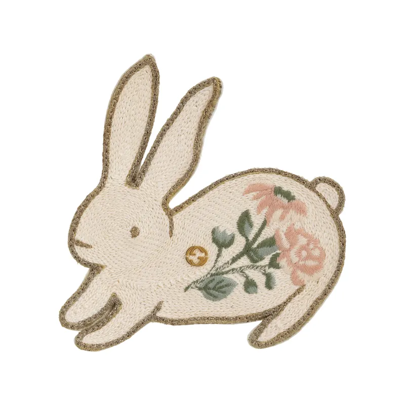 GUCCI 2023 China New Year Collection Brooches Unisex Gray
