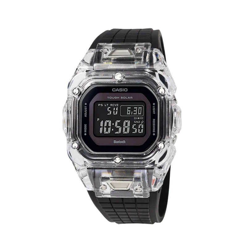 CASIO Custom Collection GW B5600BC 1B Solar Movement Rubber Strap Watch Unisex Black Dial