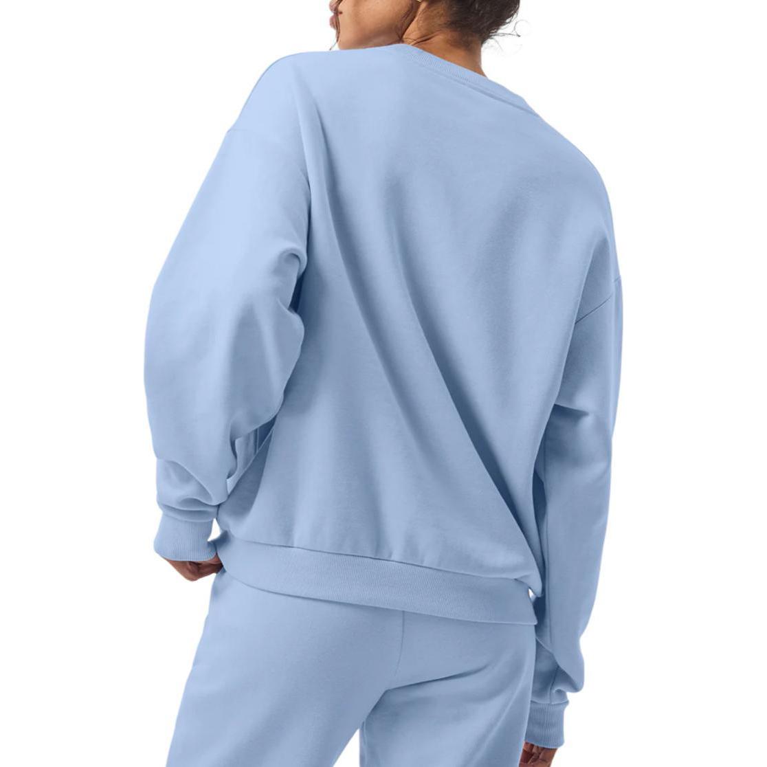 alo yoga ACCOLADE CREW NECK PULLOVER JISOO