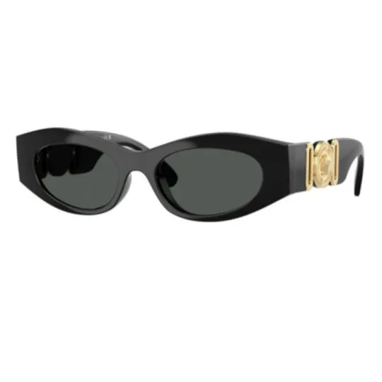 Versace Oval-Frame Sunglasses