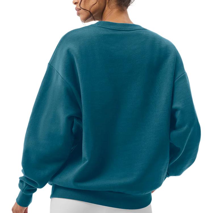 alo yoga ACCOLADE CREW NECK PULLOVER JISOO