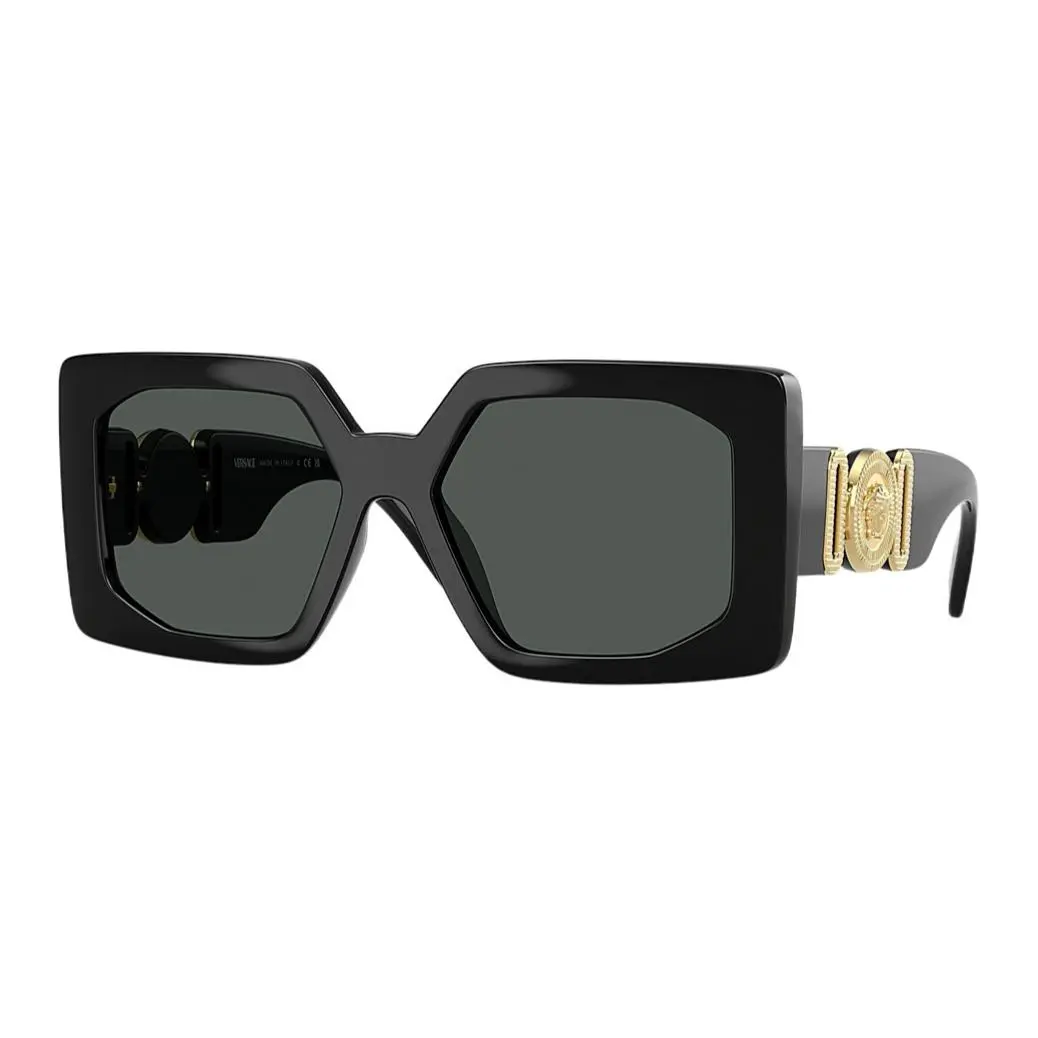 VERSACE Square Sunglasses Gray