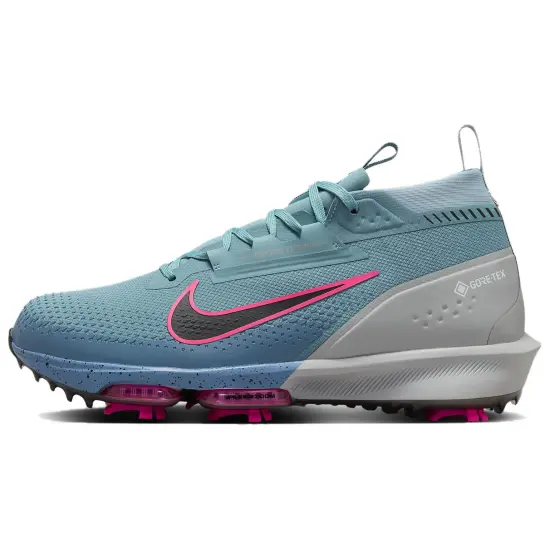 Nike Infinity Tour 2 Golf Shoes Men Low-Top Cyan/Black Pink