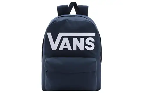 Vans Polyester Backpack Regular Unisex Navy Blue