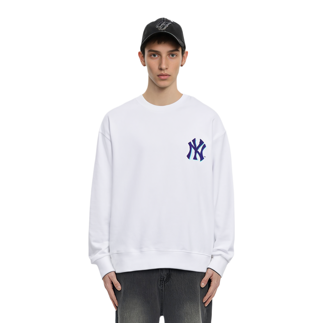 Худи MLB Play New York Yankees (белое) — фото 3