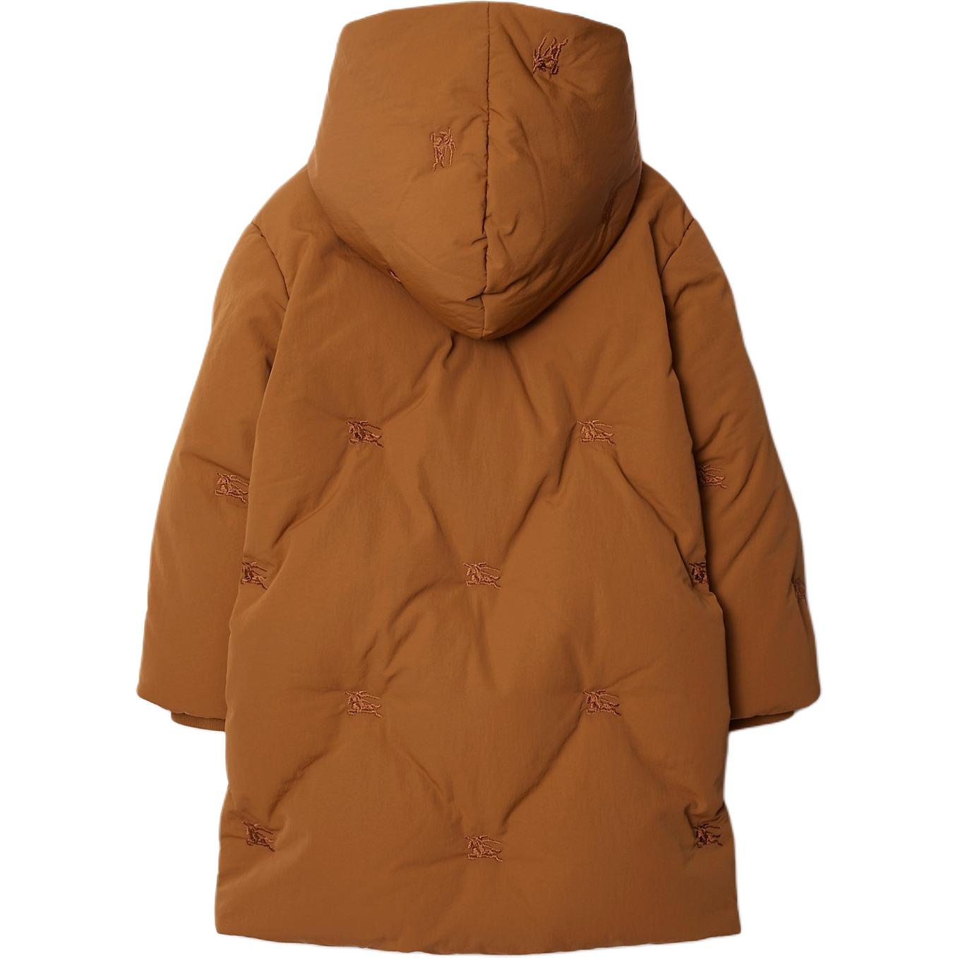 детская куртка Burberry (коричневая) — фото 3
