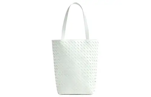 Bottega Veneta Cow Leather Tote Bag, Shoulder Bag Small Men's Glacier Blue