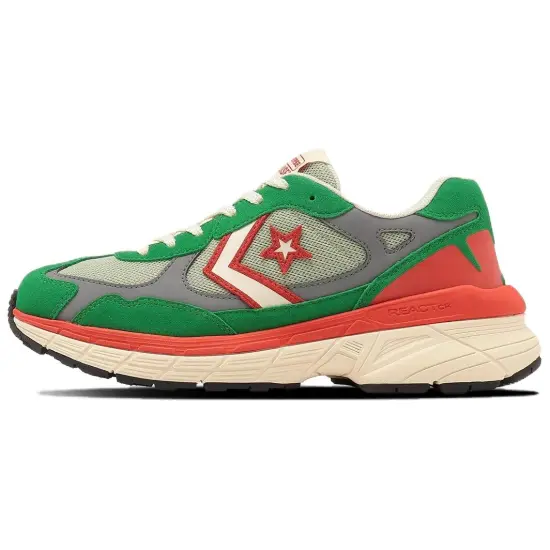 Converse Starfiresc Anti-Slip And Wear-Resistant Breathable Low-Top Casual Shoes Unisex Green