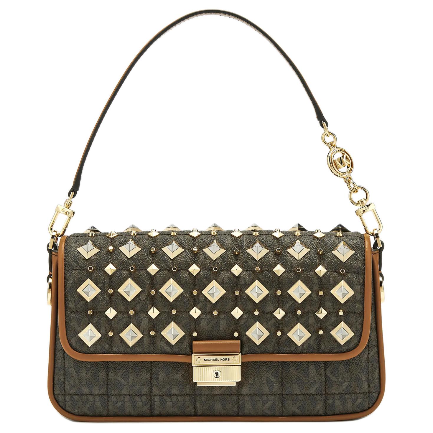 Женская сумка MICHAEL KORS Bradshaw (темно-коричневая)