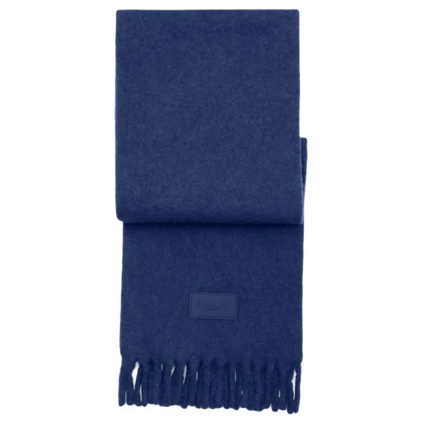 COACH Alpaca Knit Scarves Women's Blue