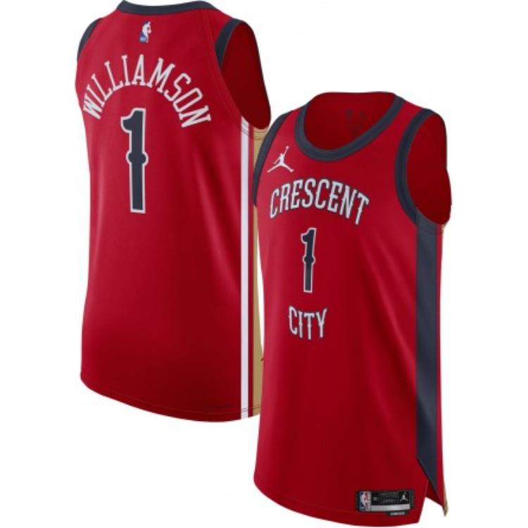 Jordan Zion Williamson New Orleans Pelicans 2023/24 Statement Edition Jordan Dri-FIT Nba Swingman Jersey