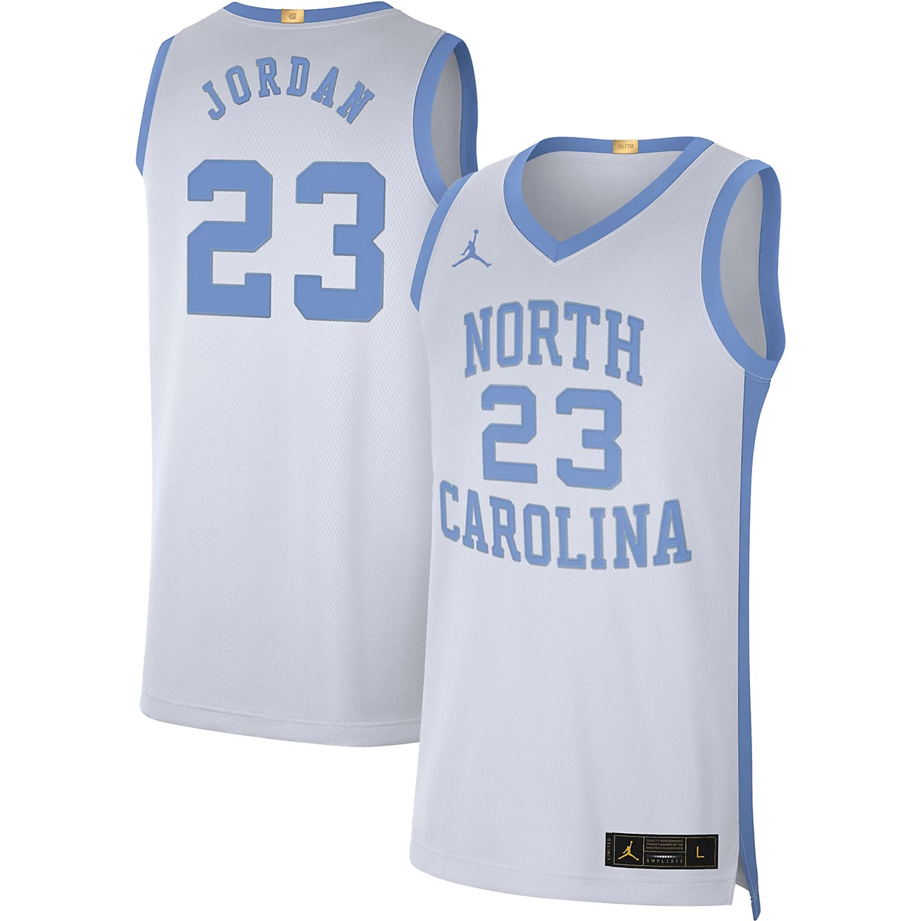 Jordan Basketball Jersey Men’s White Blue
