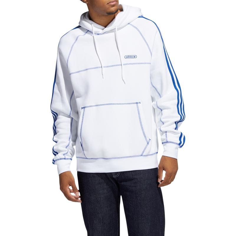 Мужское худи adidas originals Cntrst Stitch H (белый) — фото 2