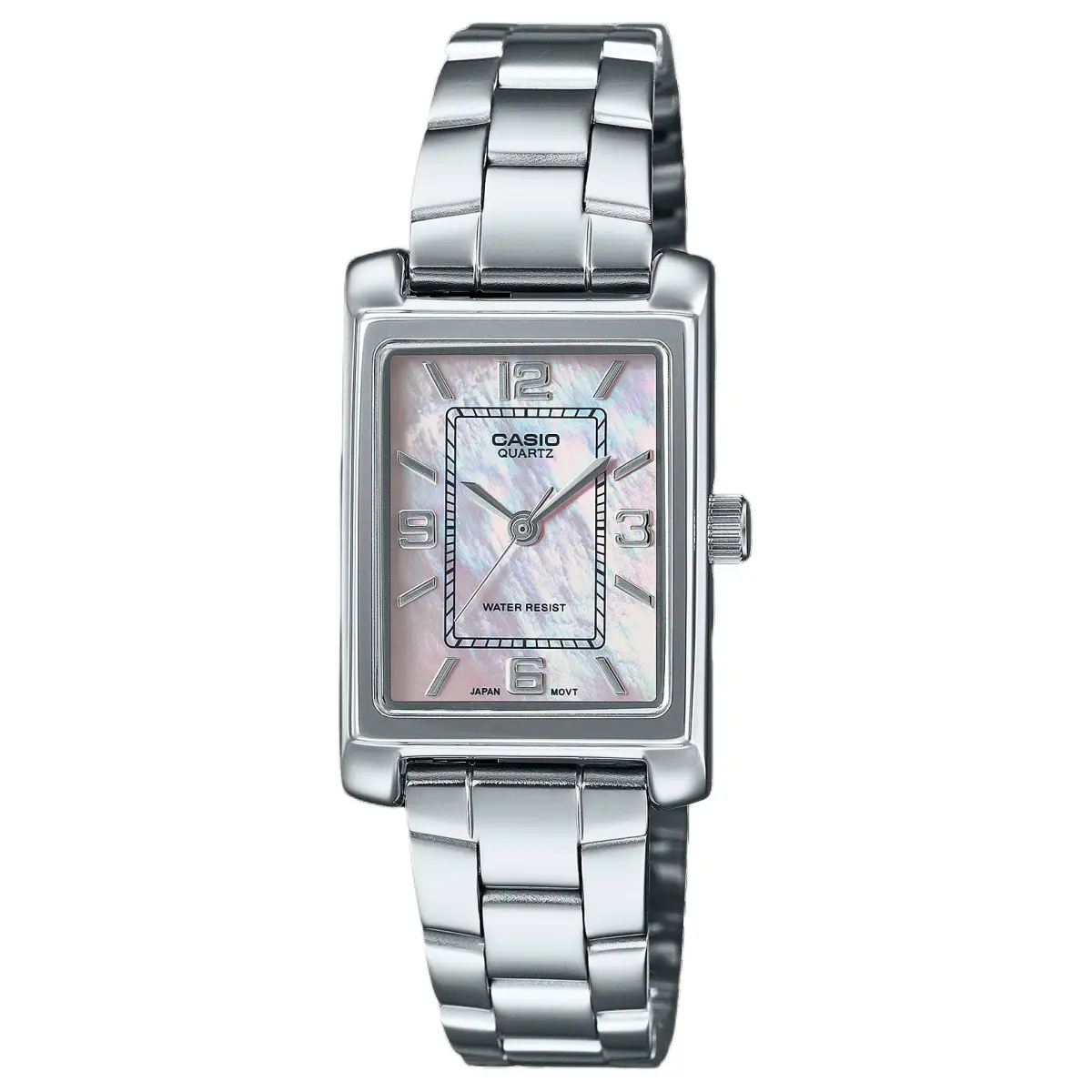 CASIO Women's Standard Series Mother Of Pearl Color Watch LTP-1234DS-4A