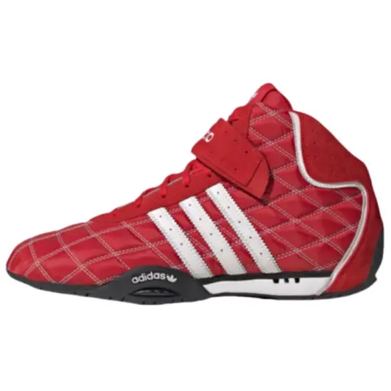 Adidas Originals Anti Slip Wear Resistant High Top Training Shoes Unisex Red