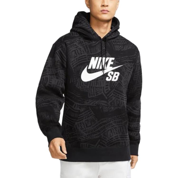 Мужское худи Nike SB (черное) — фото 3