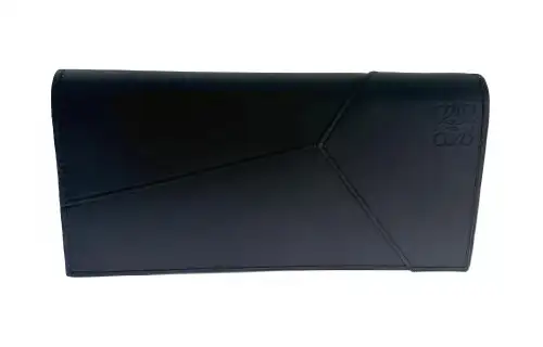 LOEWE Puzzle Leather Wallet Men's Black