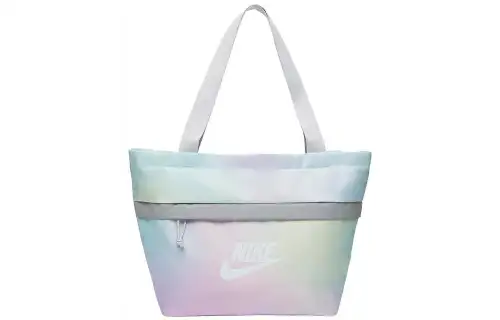 Nike Tanjun Fabric Tote Bag, Shopping Bag, Handbag, Shoulder Bag Regular Women's White Gold