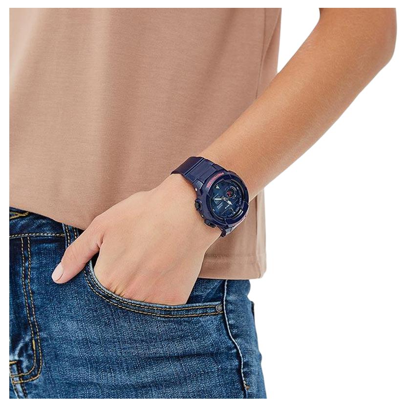 Женские часы Casio BABY-G (синие) — фото 6