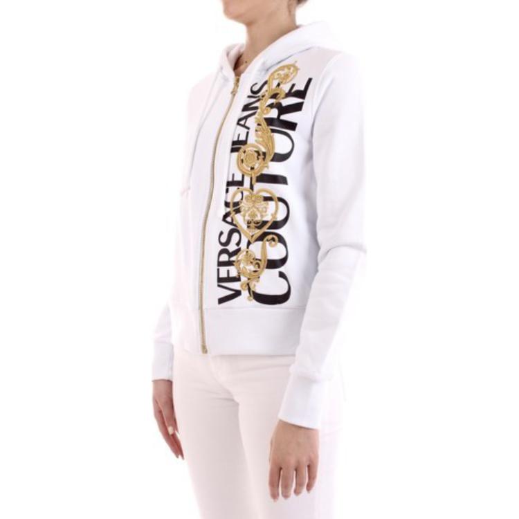 Женская куртка VERSACE JEANS COUTURE Logo (белый) — фото 3