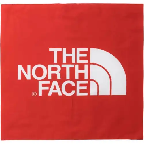 THE NORTH FACE Handkerchief, scarf, red towel, 53×53cm