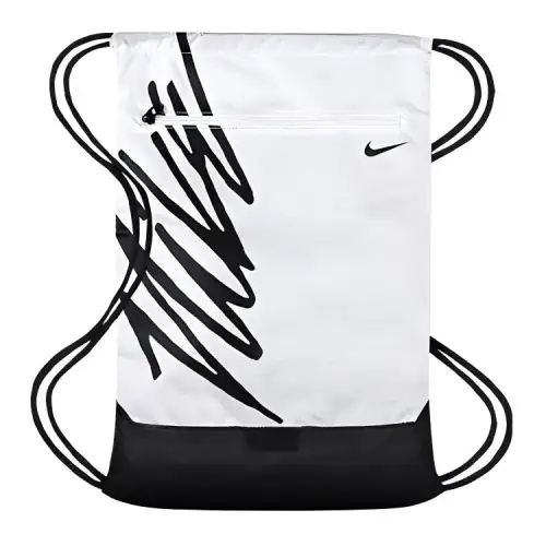 Nike Polyester Fitness Bag Backpack Regular Unisex White