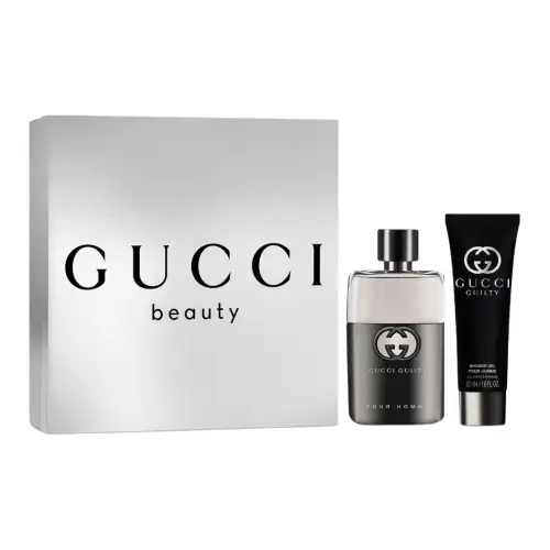GUCCI Gucci, perfume, shower gel, gift box, wooden lavender lemon set, woody notes, 50 ml, 50 ml