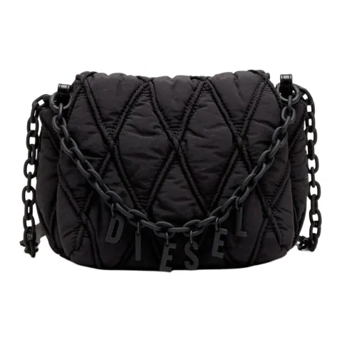 DIESEL Nylon Shoulder Bag, Crossbody Bag, Handbag Small Women's Black