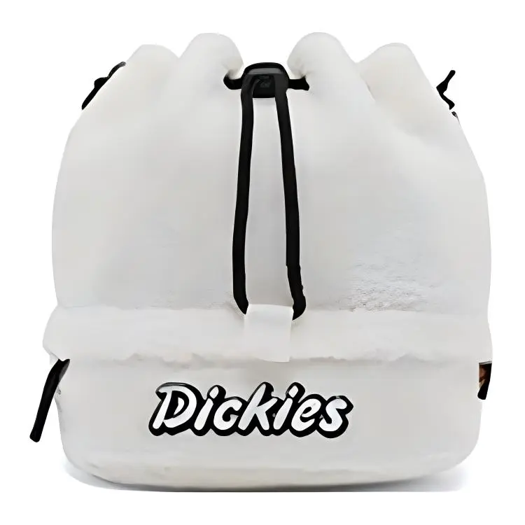 Dickies Versatile Polyester Shoulder Bag, Crossbody Bag Unisex Milk White