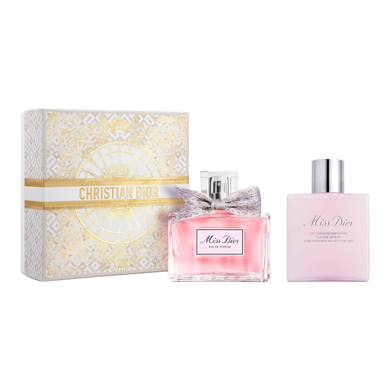 Парфюмерный набор Dior Miss Dior (золотой)