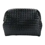 Bottega Veneta Comfortable Leather Clutch Regular Men's Black