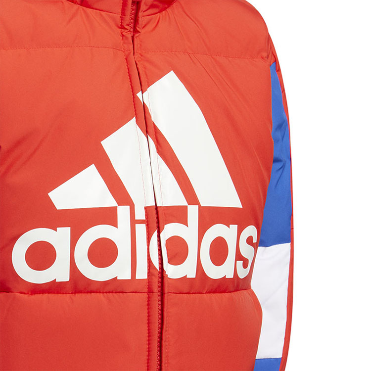 Куртка adidas Детская (красная) — фото 3