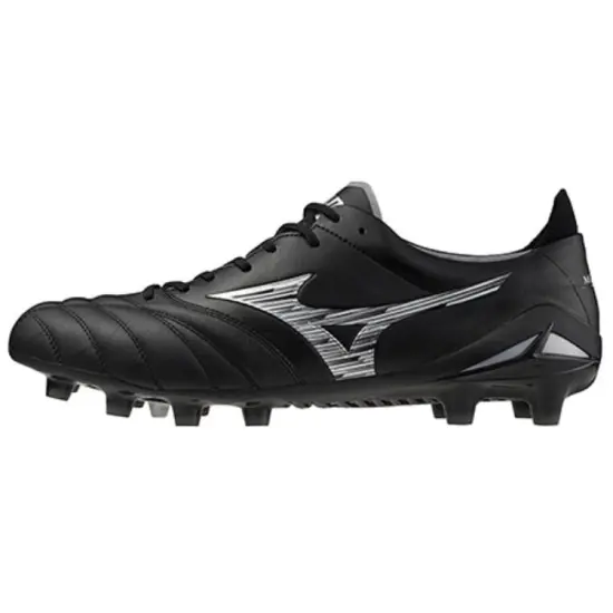 Mizuno Soccer Shoes Men Low-Top Silver