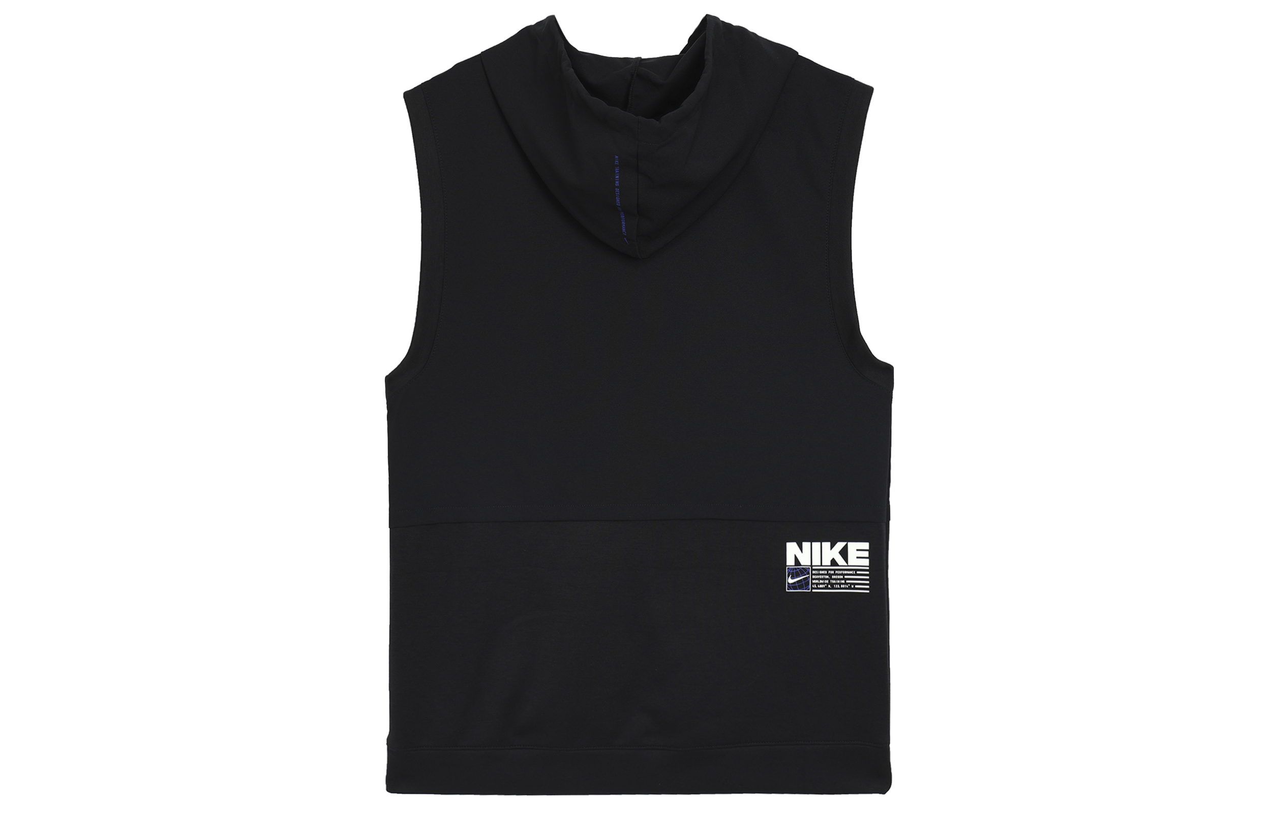 Мужское худи Nike Без рукавов (черное) — фото 2