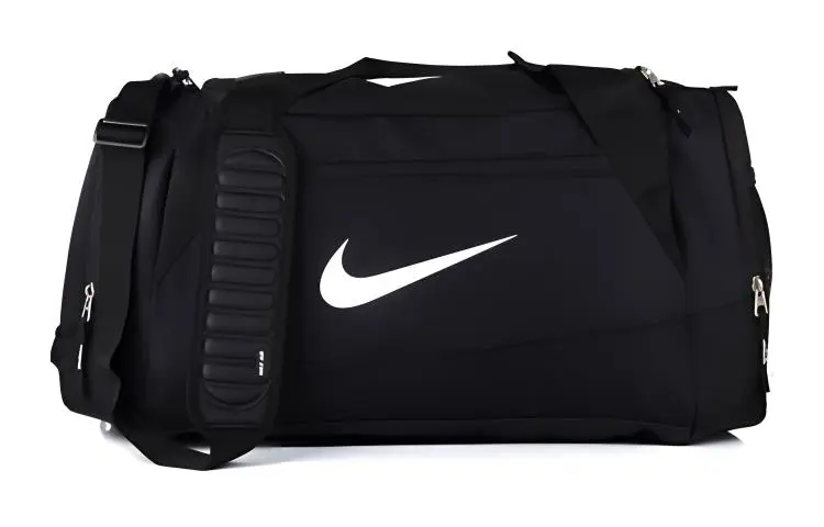 Nike Polyester Portable Crossbody Gym Bag Medium Unisex Black