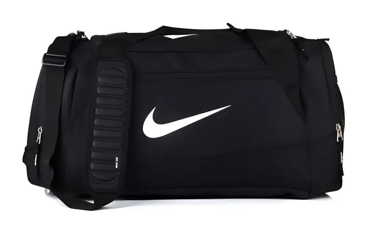 Nike Polyester Portable Crossbody Gym Bag Medium Unisex Black
