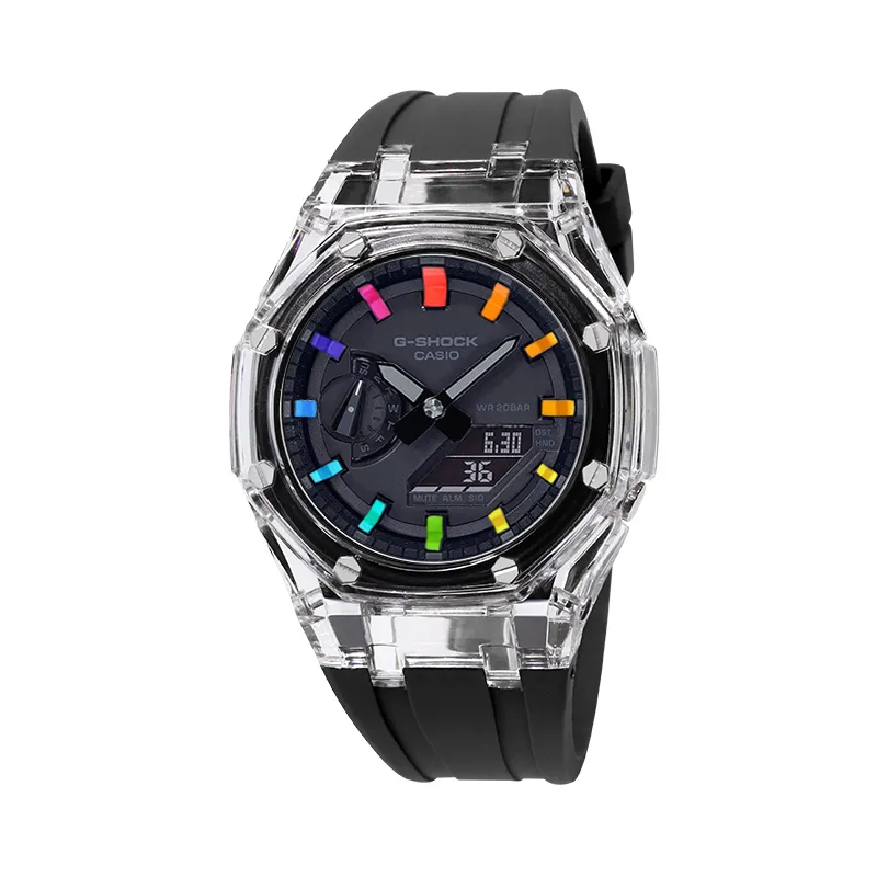 CASIO Unisex Liquid Crystal/Analog Dual Display Series Black Watch