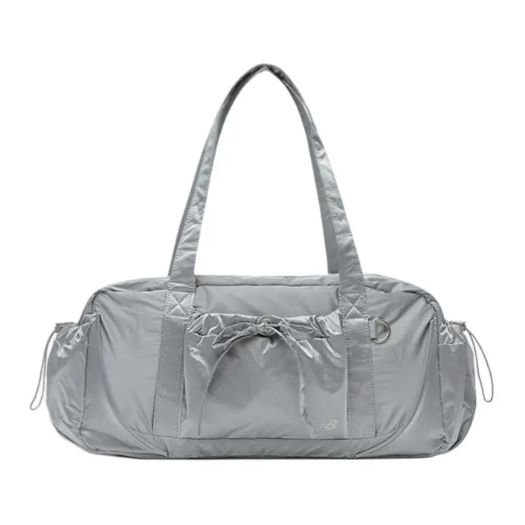 New Balance 13.5L Nylon Handbag Travel Bag Unisex Silver