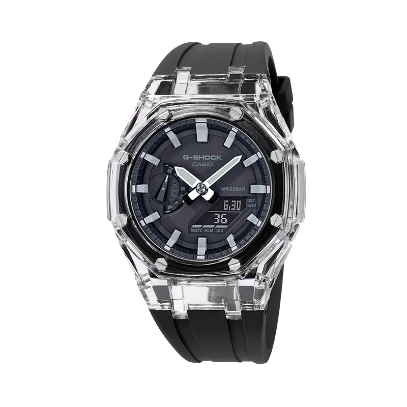 CASIO Unisex Liquid Crystal/Analog Dual Display Series Black Watch