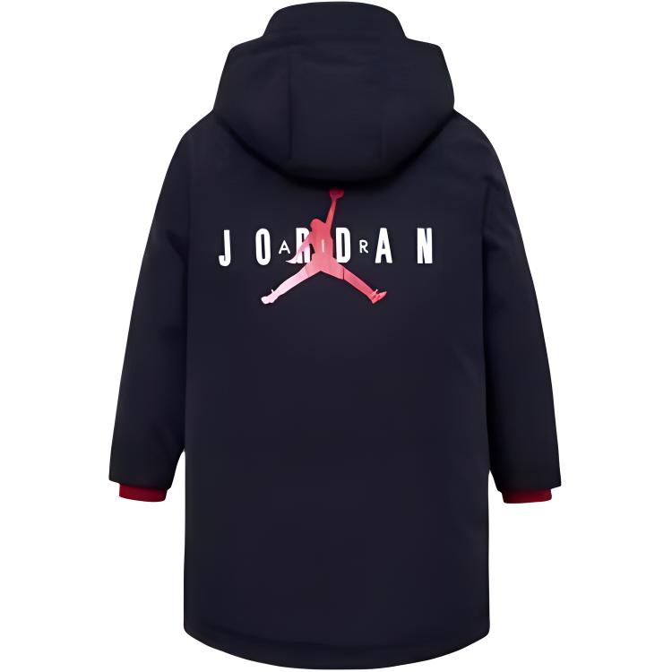 Пуховик Jordan (черный) — фото 2