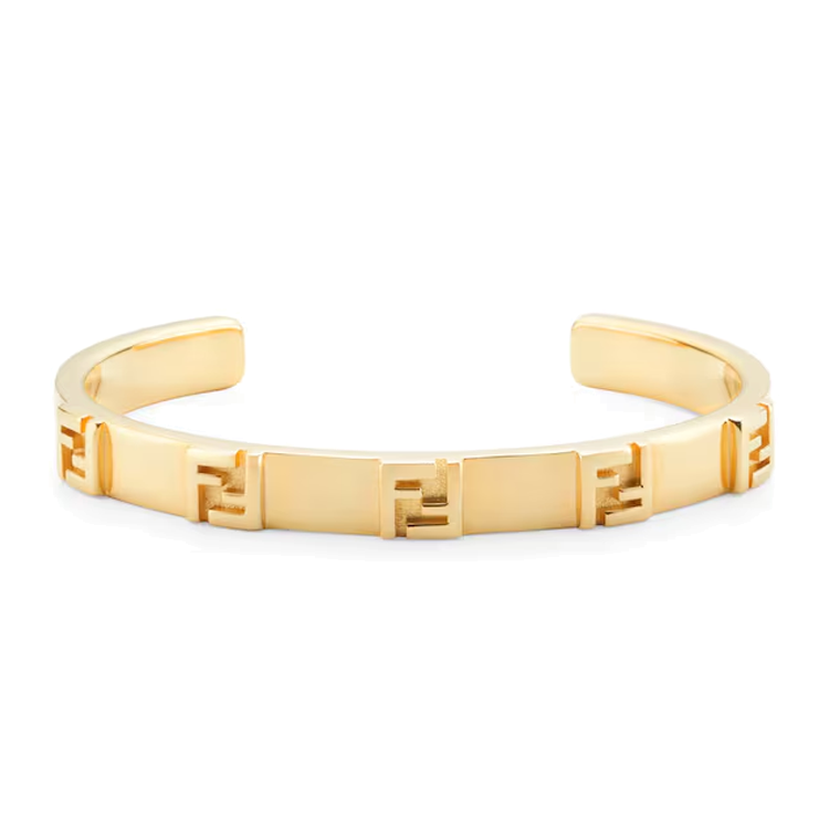 Женский браслет Fendi (золотой)