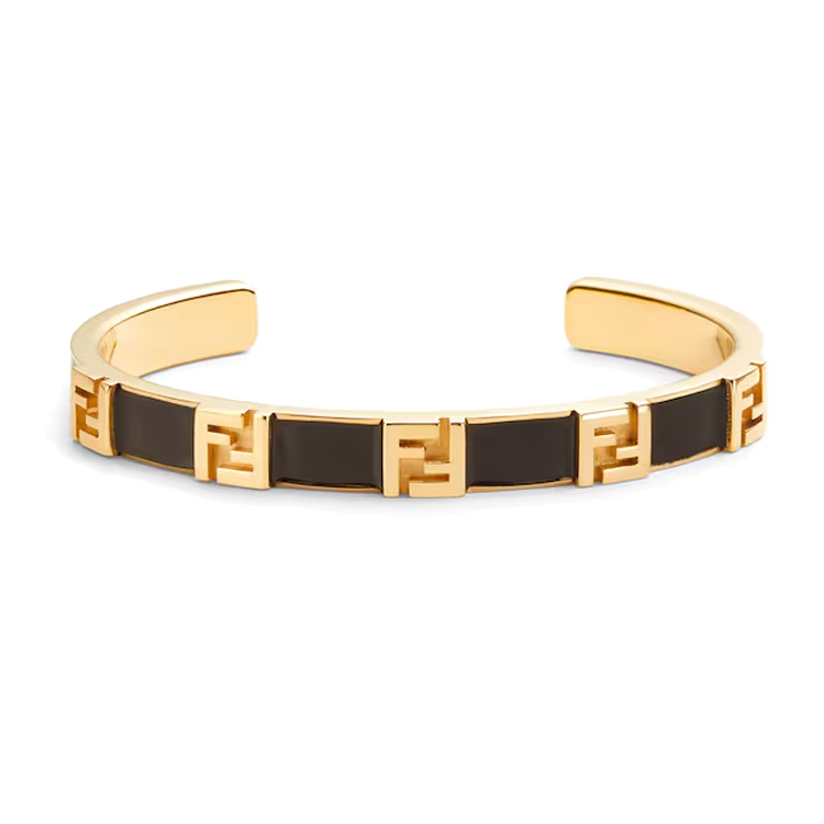 Женский браслет Fendi (золотой)