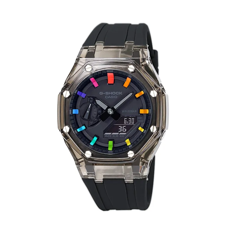 CASIO Unisex Liquid Crystal/Analog Dual Display Series Black Watch