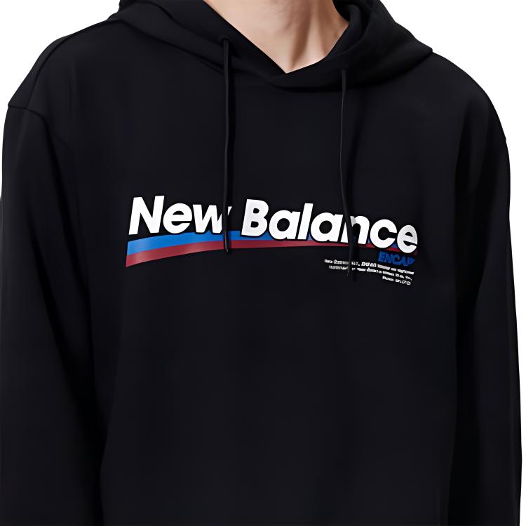 Худи New Balance (черное) — фото 4