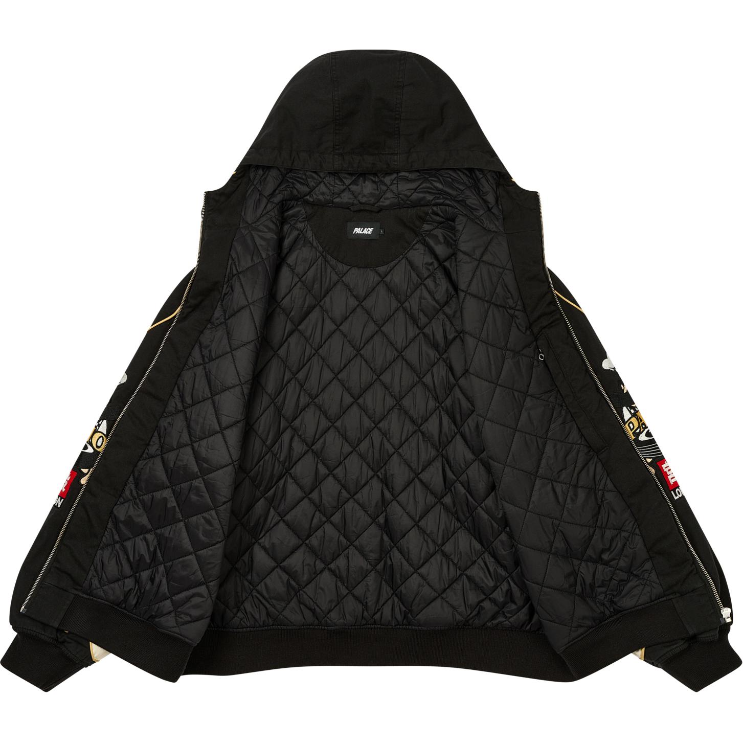 Куртка Palace FW24 (черная) — фото 3