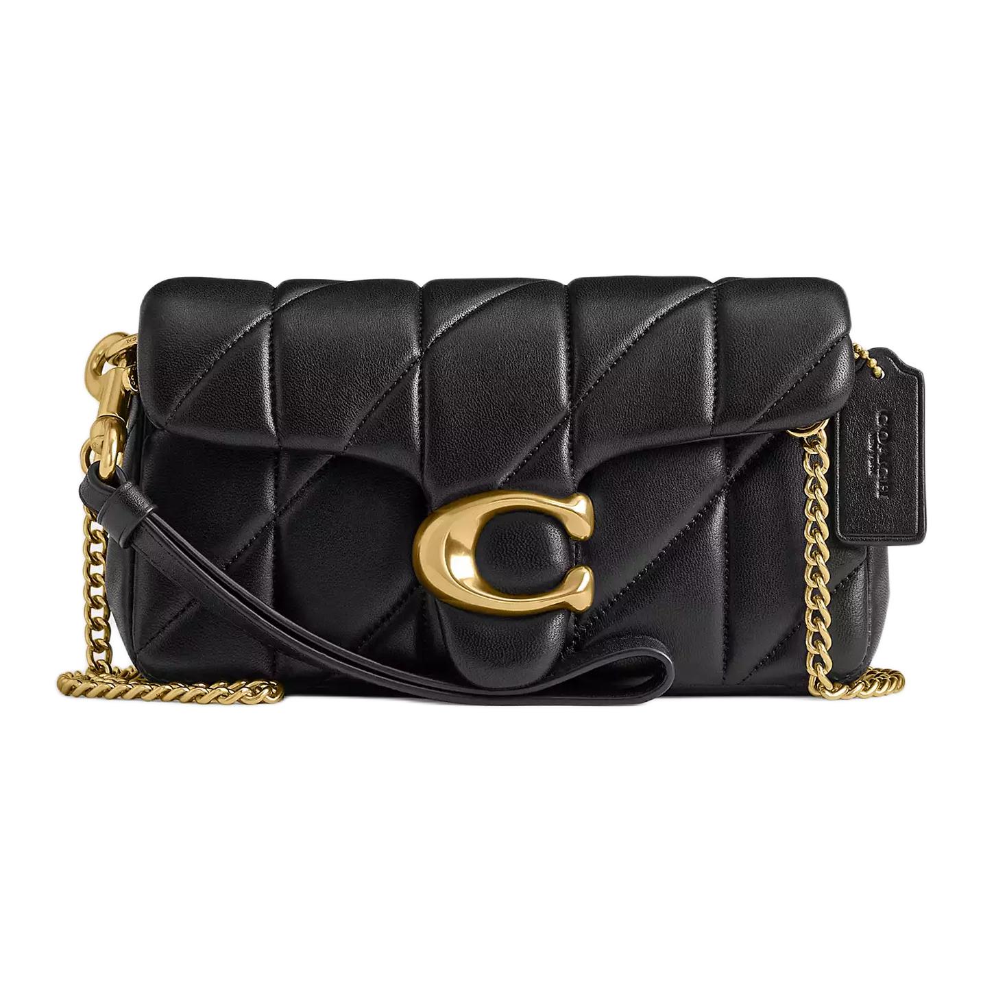 Женская сумка COACH Tabby 18 (черная)