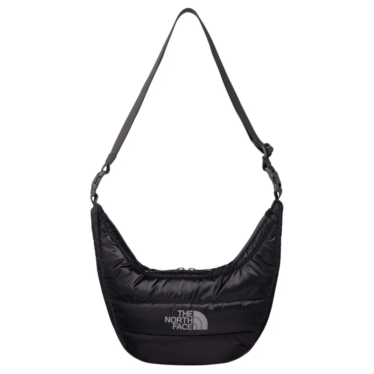 THE NORTH FACE 2.4L Underarm Portable One Shoulder Outdoor Bag Cotton True Black Unisex