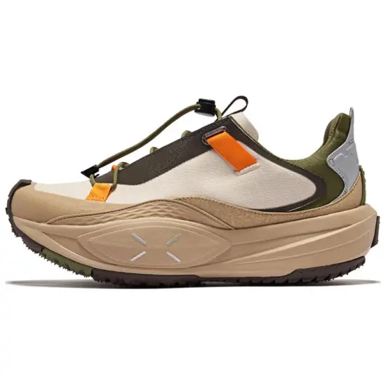 Erke Low-Top Chunky Sneakers Men's Warm Linen Khaki